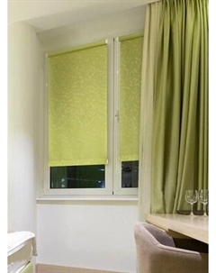 Рулонная штора Delfa Сантайм Жаккард Оливия СРШ-03Д 8257