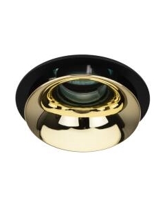 Точечный светильник ЭРА KL103 BK/GD / Б0056357 Эра