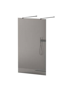 Душевая стенка Cezares LIBERTA-L-2-100-GR-NERO