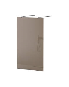 Душевая стенка LIBERTA-L-2-100-BR-NERO Cezares
