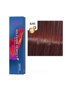 Крем-краска для волос Koleston Perfect ME+ 6/45 темно-красный гранат Wella professionals