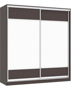 Шкаф-купе Кортекс-мебель Сенатор ШК12 Геометрия ДСП с зеркалом