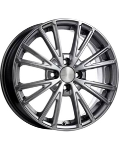 Литой диск K&K Меандр (КС879) 16x6" 4x100мм DIA 54.1мм ET 49мм Дарк платинум K&k