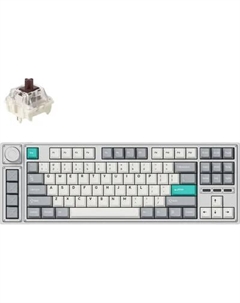 Клавиатура Keychron Lemokey L3 Space Gray Gateron Jupiter Brown Switch / L3-X3-RU