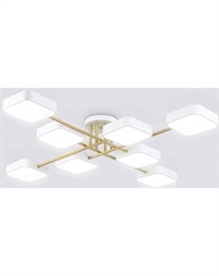 Люстра Ambrella FL516346/8 WH/GD