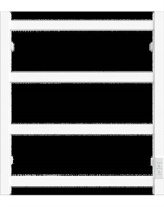 Полотенцесушитель электрический Двин J Plaza Neo 60x40 WH