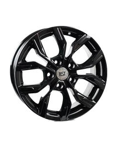 Литой диск R106 16x6.5" 5x114.3мм DIA 66.1мм ET 50мм BL Rst wheels