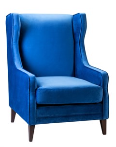 Кресло модерн синий 81x112x92 см R-home