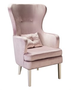 Кресло хилтон романтик розовый 78x118x77 см R-home