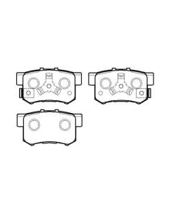 Тормозные колодки HSB HP8163 Hsb