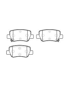 Тормозные колодки HSB HP9970 Hsb