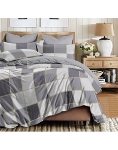 Комплект постельного белья Реноме Семейный Темно-синяя коллекция New St-2555