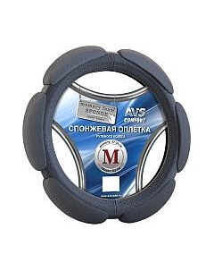 Оплетка на руль SP-426M-B / A78719S Avs