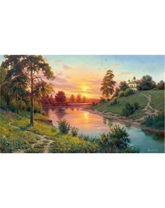 Картина по номерам Тишина / 663283 Остров сокровищ