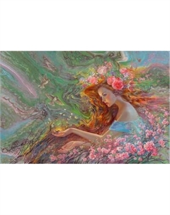 Картина по номерам Остров Сокровищ Весна / 663287 Остров сокровищ