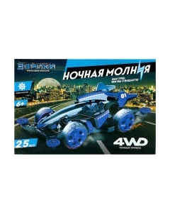 Конструктор электромеханический Эврики Ночная молния 4WD / 3102428