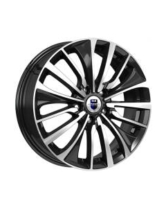 Литой диск K&K Flanker (КС751) 17x6.5 4x100мм DIA 60.1мм ET 43мм Алмаз черный K&k