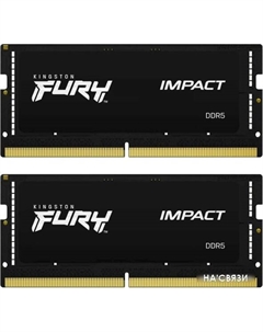 Оперативная память FURY Impact 2x16 ГБ DDR5 5600МГц KF556S40IBK2-32 Kingston
