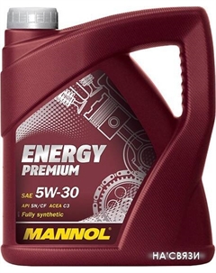 Моторное масло Energy Premium 5W-30 API SN/CF 4л [MN7908-4] Mannol