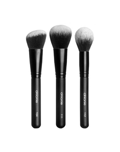 Набор кистей для макияжа для пудры, румян и контуринга Chicnie