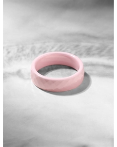 Кольцо керамика «Минимал» огранка ромб, розовое, 17.5 размер Qf