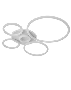 Люстра 2041/5 LED 164 Вт белый 73×61×7 см Bayerlux