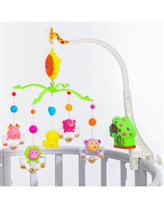 Мобиль музыкальный на кроватку «Пряничный Домик. Кольцо», заводной Крошка я