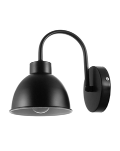 Бра 1669/1BK E27 40 Вт черный 15×22.5×21 см Bayerlux