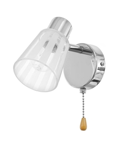 Бра с переключателем 59390/1 E14 40 Вт хром 15×11×15 см Bayerlux