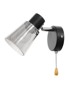 Бра с переключателем 59392/1 E14 40 Вт черный-хром 15×11×15 см Bayerlux