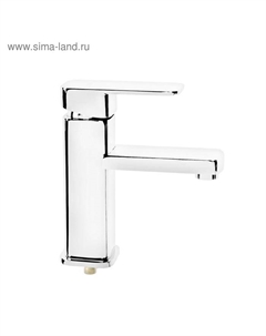 Смеситель для раковины Omega 3317, однорычажный, излив 12 см, картридж 35 мм, хром