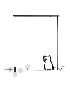 Светильник «Джунни» LED 40 Вт 3000-6000К чёрный 10×10×100 см Bayerlux