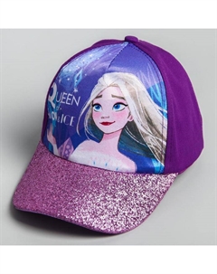 Кепка детская, размер 52-56 «Queen of snow & ice, Холодное сердце» Disney