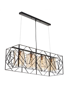 Светильник 1692/4 E27 40 Вт черный 71.3×24.5×23.5 см Bayerlux