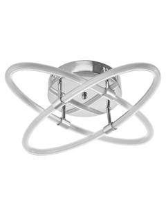 Люстра 1801/2 LED 60 Вт 4000К хром 48×48×10 см Bayerlux