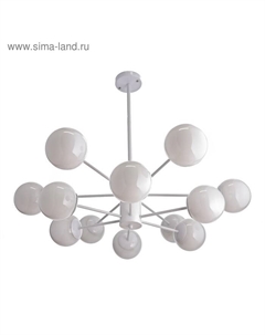 Люстра «Баренса» 12×40 Вт E27 белый 86×86×75 см Bayerlux