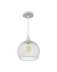 Светильник "Шар" 1х40Вт E27 белый 22х22х100 см. Bayerlux