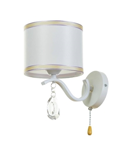 Бра «Берта» 1×40 Вт E14 белый 20×15×24 см Bayerlux