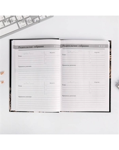 Ежедневник «Золотой учитель», формат А5, твёрдая обложка картон 7БЦ, 160 листов Artfox