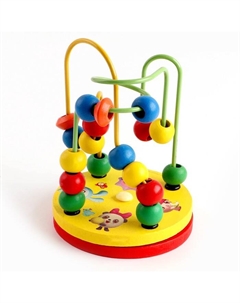 Игрушка деревянная «Лабиринт. Малышарики» МИКС Буратино