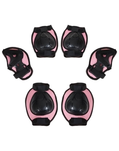 Защита роликовая OT-2015, р. S, цвет розовый Onlytop