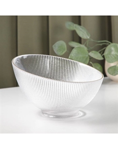 Салатник «Орион», 1.7 л, d=22 см, стекло, прозрачный Magistro