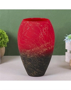 Ваза «Паутинка-1», средняя, 1.6 л, 20×13.5 см, стекло Evis