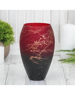 Ваза «Паутинка-1», малая, 700 мл, d=6.5 см, 16×10 см, стекло Evis