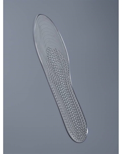 Стельки для обуви, универсальные, силиконовые, на клеевой основе, р-р RU до 45 (р-р Пр-ля до 45), 28.5 см, пара, прозрачные Stel'kishnurki