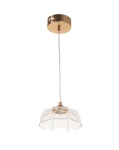 Люстра потолочная Tanja, 6 Вт, LED, 4000-6000К, золото, 16×16×10 см Bayerlux