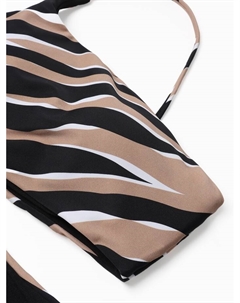 Купальник женский слитный с вырезом на животе, размер XS Mist