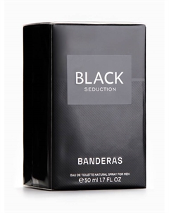 Туалетная вода Seduction In Black Man, 50 мл Antonio banderas