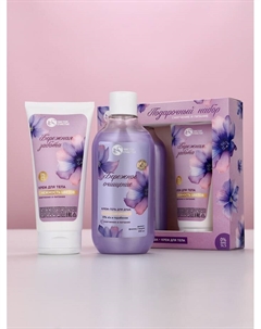 Подарочный набор «Смягчение и питание», гель для душа, 300 мл и крем для тела, 200 мл Чистое счастье
