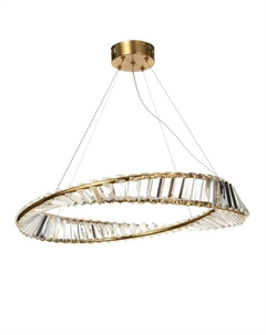 Светильник "Миления" LED 64Вт латунь 60х60х120 см Bayerlux